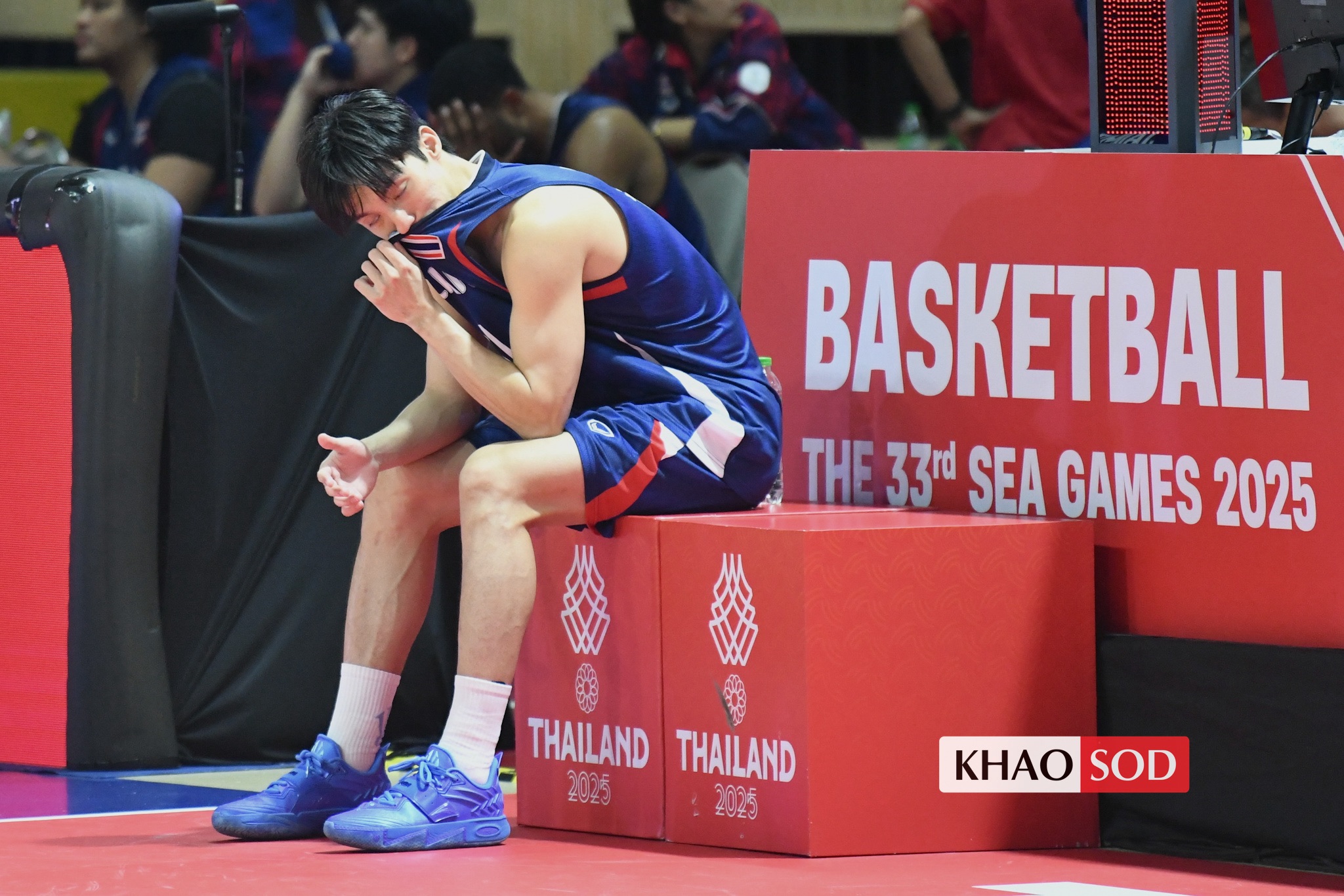 ภาพชุด ช็อตเด็ด ซีเกมส์ 2025 ประจำวันที่ 19 ธันวาคม 2568 บาสทีมชาย พลาดท้ายเกมพ่าย ฟิลิปปินส์